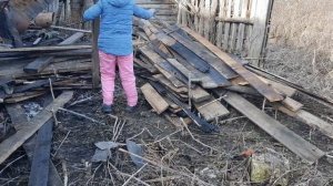 Расчищаю участок Большого (нового) дома!