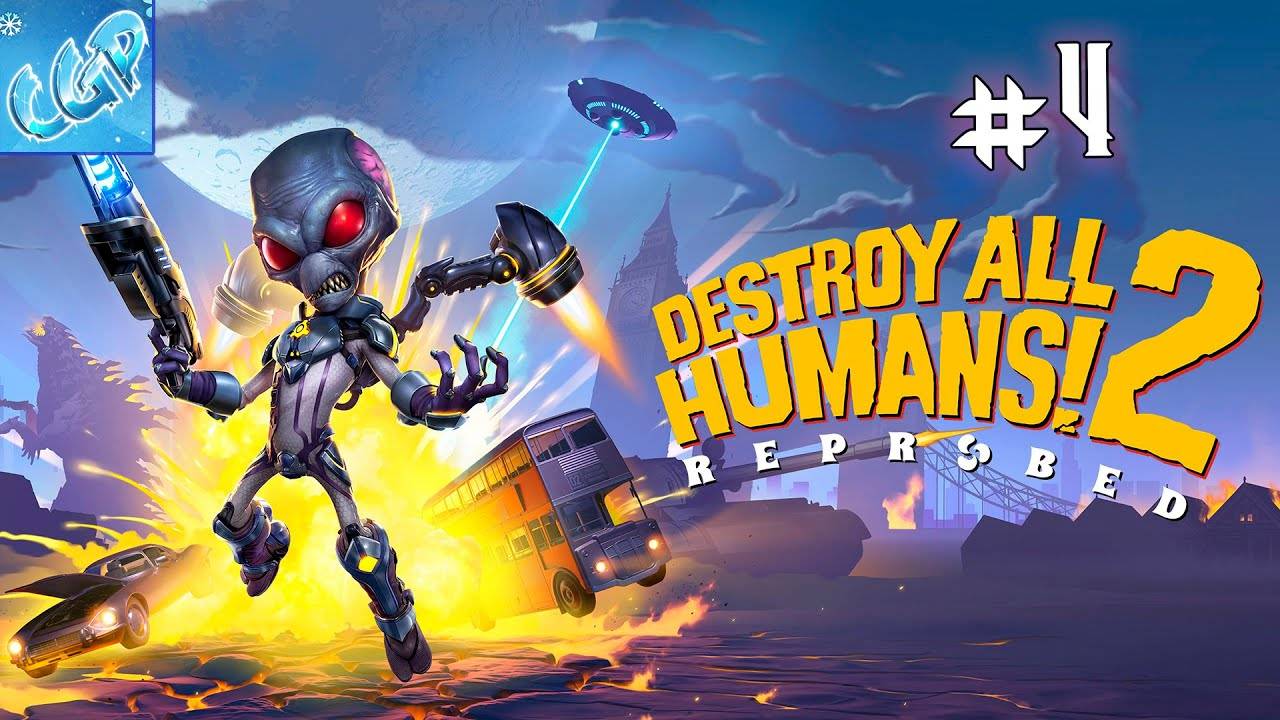 Destroy All Humans! 2 - Reprobed ► Такосима! Прохождение игры - 4