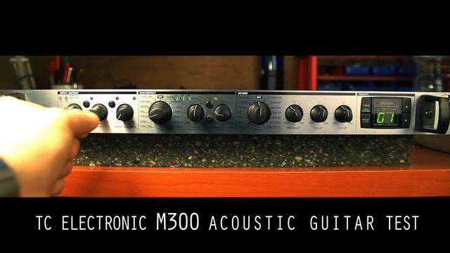 TC Electronic M300 Acoustic Guitar Test