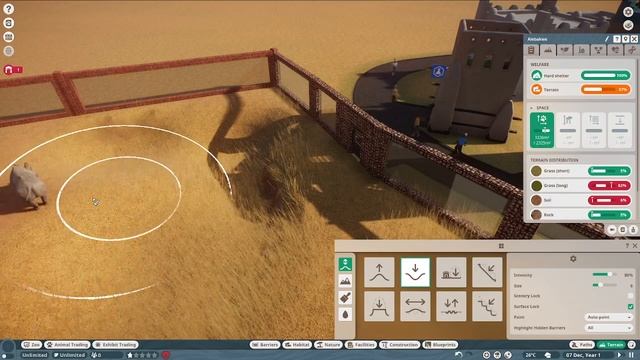 {PLANET ZOO} Southern White Rhinoceros Habitat Build смотреть онлайн