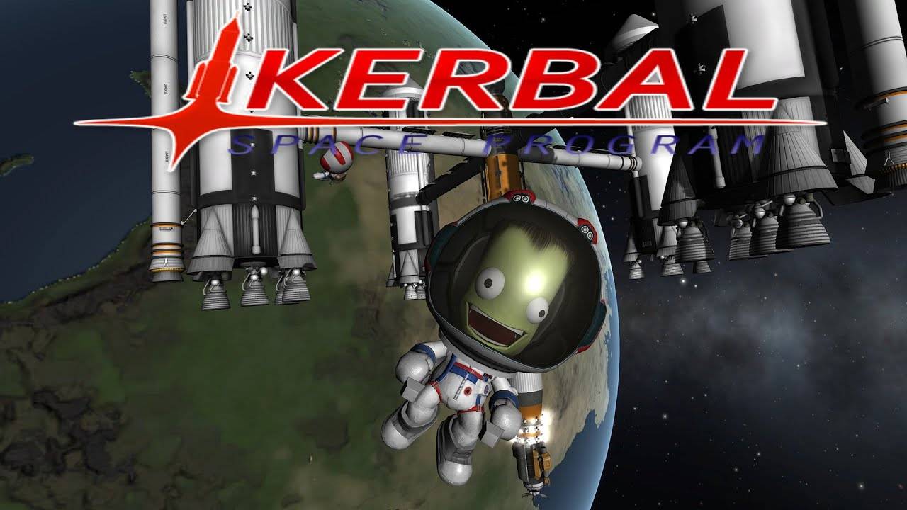 Kerbal Space Program Первый взгляд. Первый выход на орбиту смотреть онлайн