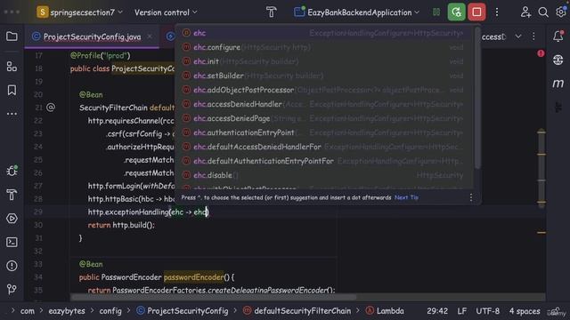 061 Defining Custom AccessDeniedHandler смотреть онлайн