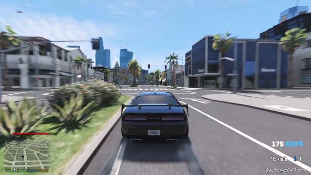 ŞEHRİN KRALININ DODGE CHALLENGER'INI KAÇIRDIM! GTA 5 GERÇEK HAYAT смотреть онлайн