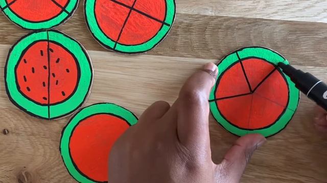 Easy DIY fraction board with cardboard #diy #crafts #cardboard oard смотреть онлайн
