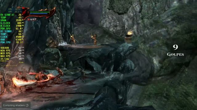 God of War 3 - Ryzen 7 5700X + RX 6700 XT (EMULADOR RPCS3) 1080p смотреть онлайн