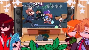 🎤~FNF Original REACTS TO FNF Soft~🎤 []|Friday Night Funkin|[]|~Gacha~|[]