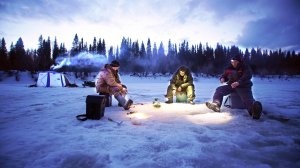 РЫБА ВЫШЛА НОЧЬЮ! ЖИВЁМ НА СЕВЕРЕ В ПАЛАТКАХ. РЫБАЛКА НА ПЕЧОРЕ. Часть2