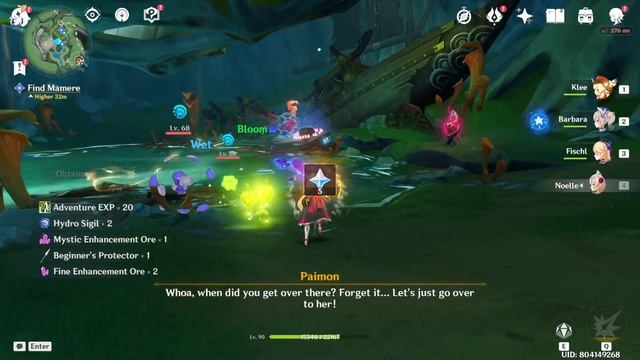 Genshin Impact 4.0 The Illusion's Finishings World Quest Use the prisms to resonate with the ore смотреть онлайн