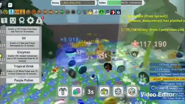 Grinding for Diamond Mask + Gifted Gummy Bee?? BEESMAS PART 2??? смотреть онлайн