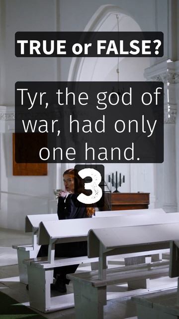 Tyr, the god of war, had only one hand смотреть онлайн