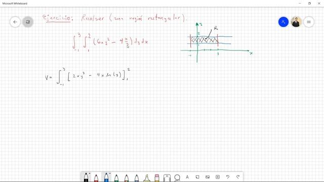 Integrales múltiples, aplicación de integral iterada para calcular volumen de una superficies 03 смотреть онлайн