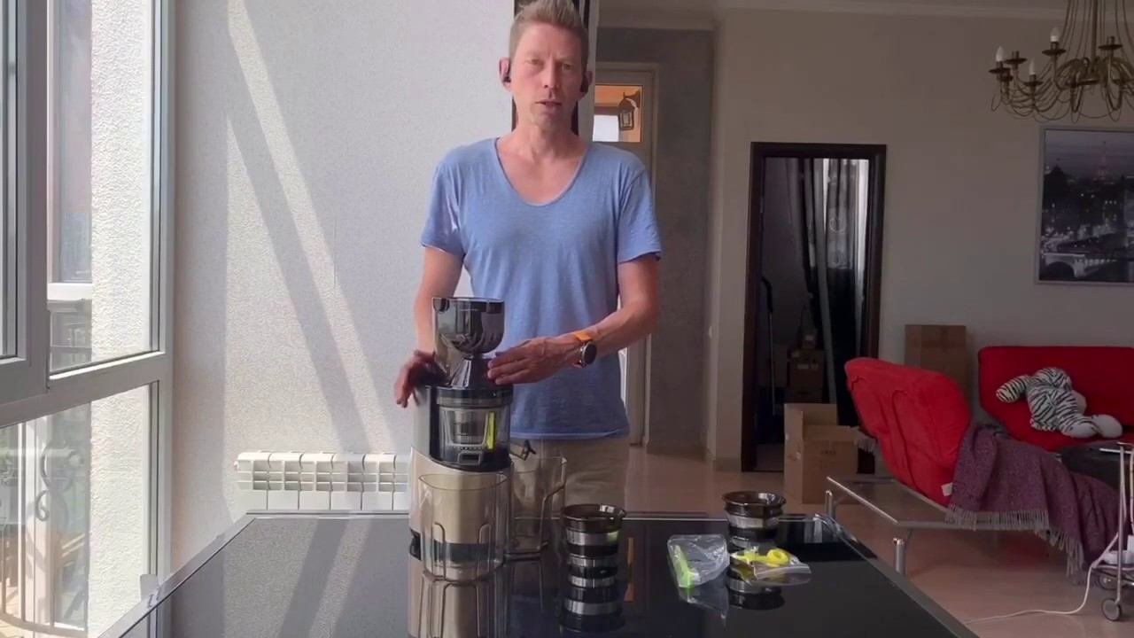 Распаковка и обзор шнековой соковыжималки King Mix GP-40S смотреть онлайн