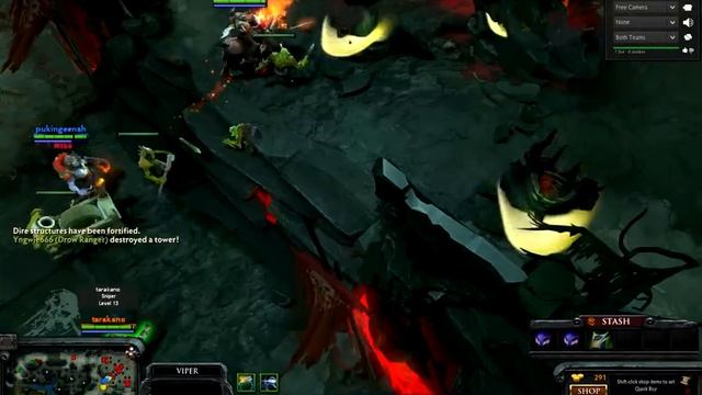Dota 2 - Tower Race смотреть онлайн