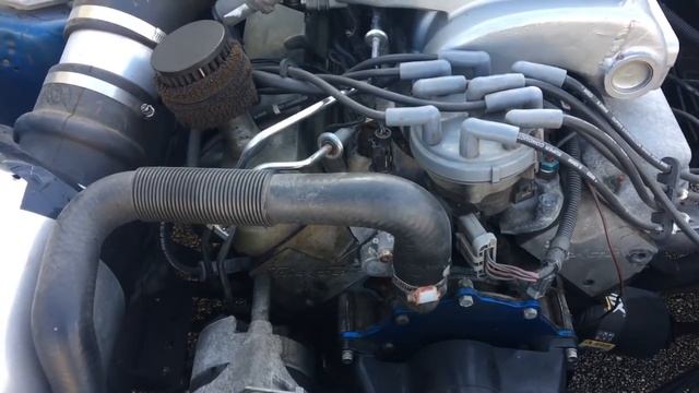 1989 Mustang GT Blue Dragon pt.1 Budget Fox Body Mustang Drag Car смотреть онлайн