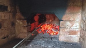 Топлю русскую печь ,расскажу про лося .