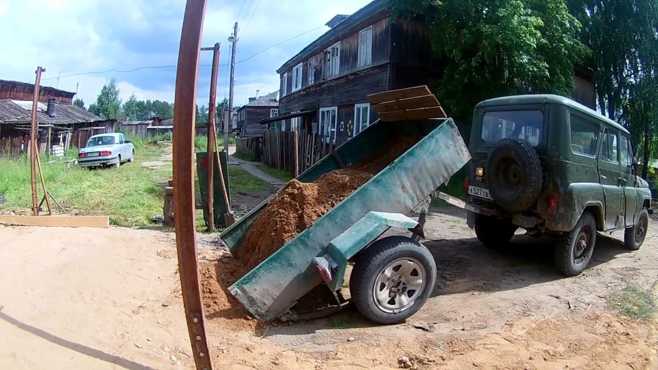 Гараж из МЕТАЛЛОЛОМА! часть#1 смотреть онлайн