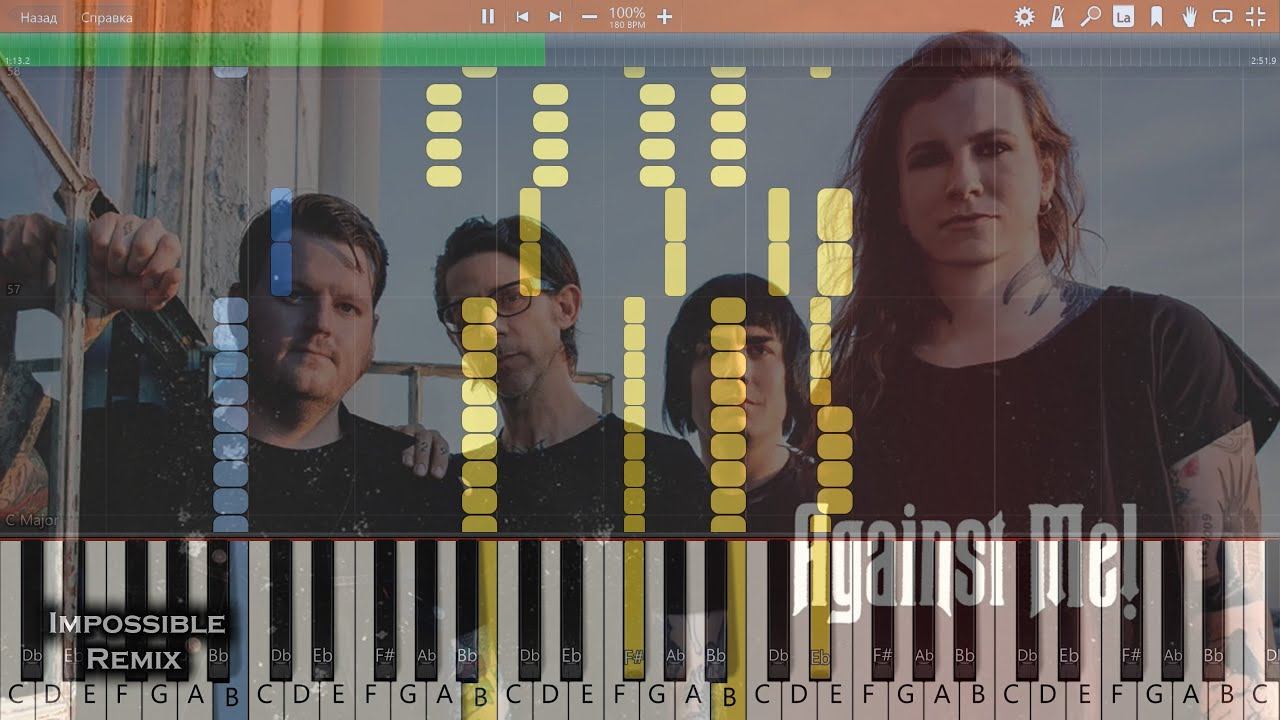 IMPOSSIBLE REMIX - Against Me! - Don't Lose Touch смотреть онлайн