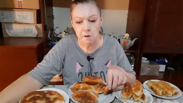 мукбанг, пирожки смотреть онлайн