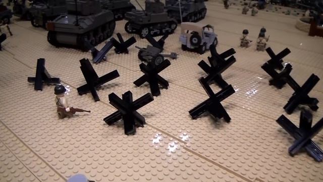 Epic LEGO WWII D-Day Normandy Omaha Beach By Brickmania