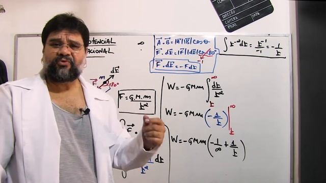 Saboreando a Física - Energia Potencial Gravitacional - Caso Geral(Gravitação) смотреть онлайн