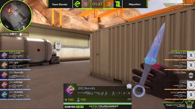 1NQuisition VS Team Elevate , AstiN Tournament Standoff 2 смотреть онлайн