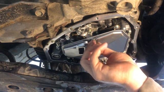 Установка фильтра CVT НИССАН КАШКАЙ J10 смотреть онлайн