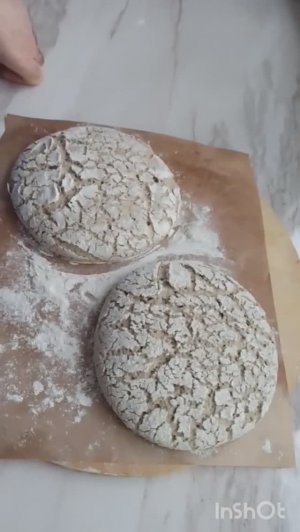 Ржаной подовый хлеб на закваске! Вкуснее чем формовой.