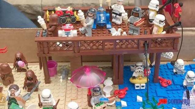 LEGO Star Wars MOC & Tell - Empire Strikes Beach смотреть онлайн