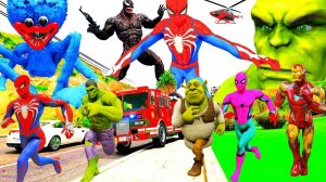 Мультики про супергероев, Человек паук, Бэтмен, Халк, мультфильмы для детей, мультики бесплатно