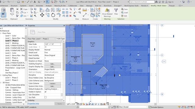 Selecting Elements in Revit смотреть онлайн