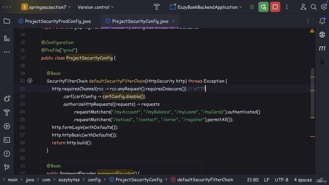 057 Accepting only HTTPS Traffic using Spring Security смотреть онлайн