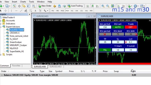 Free RSI Robot download with RSI indicator Signals Alerts Trend Filter in one set by EliteIt4U смотреть онлайн