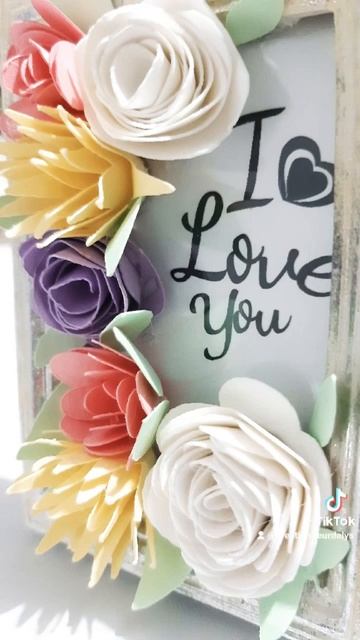 cricut maker, cadre fleur en 3d смотреть онлайн