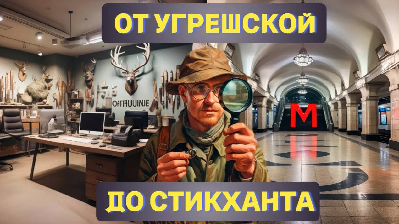Как добраться до Стикхант - самый короткий путь от МЦК Угрешская до Стикхант смотреть онлайн