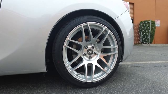 Scion FRS With 18x9.5 +38 Forgestar Wheels смотреть онлайн