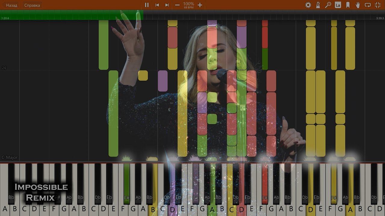 IMPOSSIBLE REMIX - Adele - Right As Rain смотреть онлайн