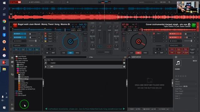 VirtualDJ Advance 2023 me crossfader kese key board ke sath lagaye|How to change deck in vdj2023 смотреть онлайн