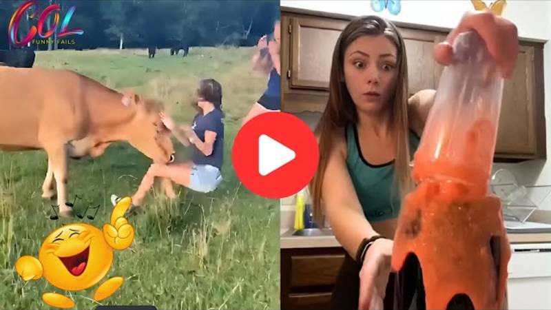 ТЫ СМЕЕШЬСЯ, ТЫ ПРОИГРАЛ 😂 Самые смешные провалы животных и людей 2025 года 🐾 смотреть онлайн