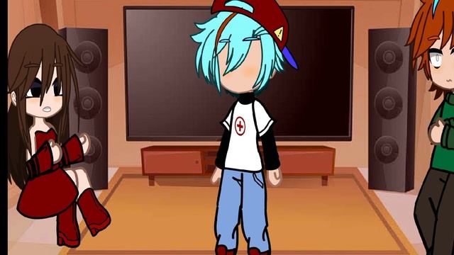 Gf & Pico react to Bf's AU's/ Gacha Club x Fnf/Joker смотреть онлайн