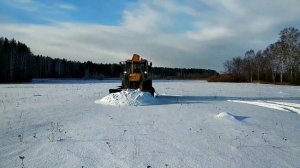JCB 3CX Video // ТЕСТИРУЕМ ОТВАЛ //сделал отвал своими руками