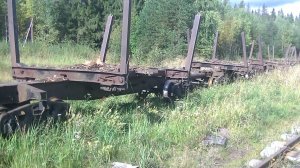 В поисках металлолома на "ЖЕЛЕЗНОМ" берегу. Старый леспромхоз снова радует!