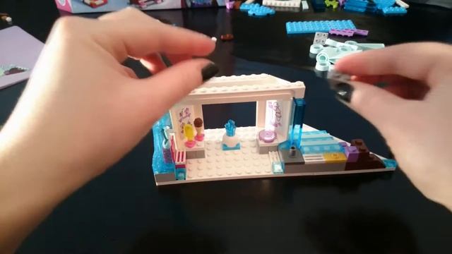 ELSA'S SPARKLING ICE CASTLE LEGO Disney FROZEN Set 41062 Speed Build смотреть онлайн