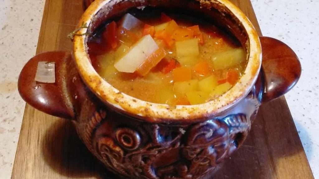 Рагу овощное с кольраби в горшочках смотреть онлайн