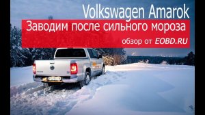 Заводим Фольксваген Амарок в минус 31.