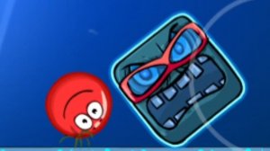 Играем в  Red ball 4. красный шар 4