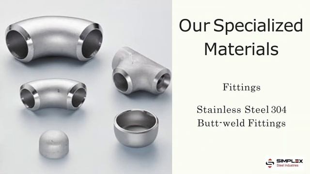 Simplex Fittings - leaders manufacturers and exporters of 304 Butt-weld Fittings смотреть онлайн