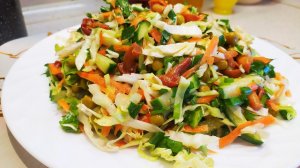 Постный САЛАТ,но невероятно вкусный!