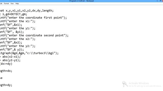 Implement DDA Algorithm to draw line смотреть онлайн