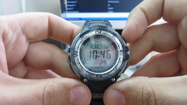 Casio SGW-100-1V видео-обзор и настройка смотреть онлайн