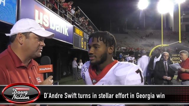 Georgia running back D'Andre Swift provides more insight on Zamir White смотреть онлайн